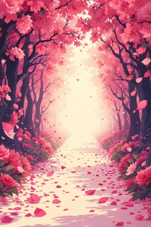 花香满径